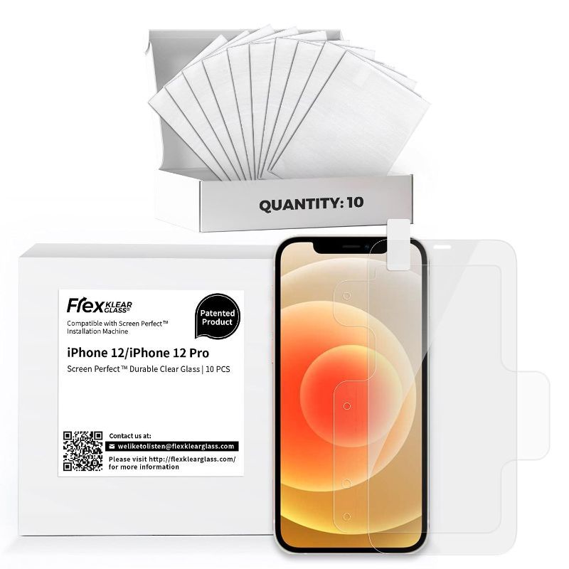 Photo 1 of FlexKlear 10-Pack of Screen Protectors for the Apple iPhone XS MAX/ 11 PRO MAX