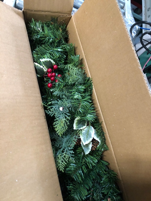 Photo 1 of ***USED - UNABLE TO TEST***
National Tree Company Pre-Lit Artificial Christmas Garland, Green, 6 Feet