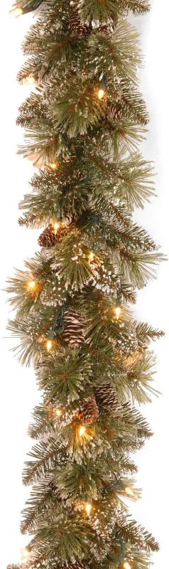 Photo 1 of ***USED - UNABLE TO TEST***
National Tree Company Pre-Lit Artificial Christmas Garland, Green, 6 Feet