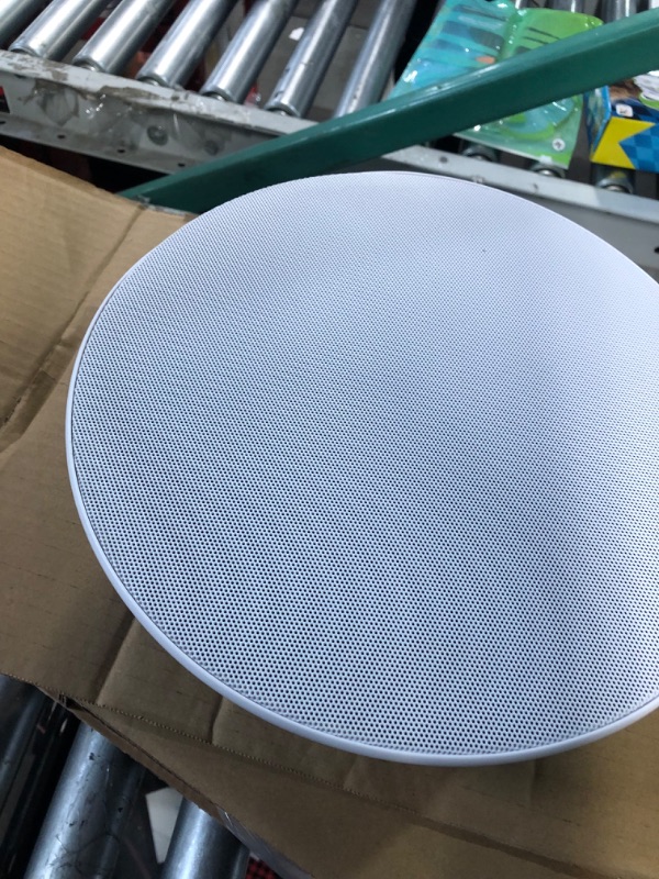 Photo 1 of Monoprice Amber 2-Way Carbon Fiber Ceiling Speakers - 8 Inch With Magnetic Grille And Ribbon Tweeter (Pair)