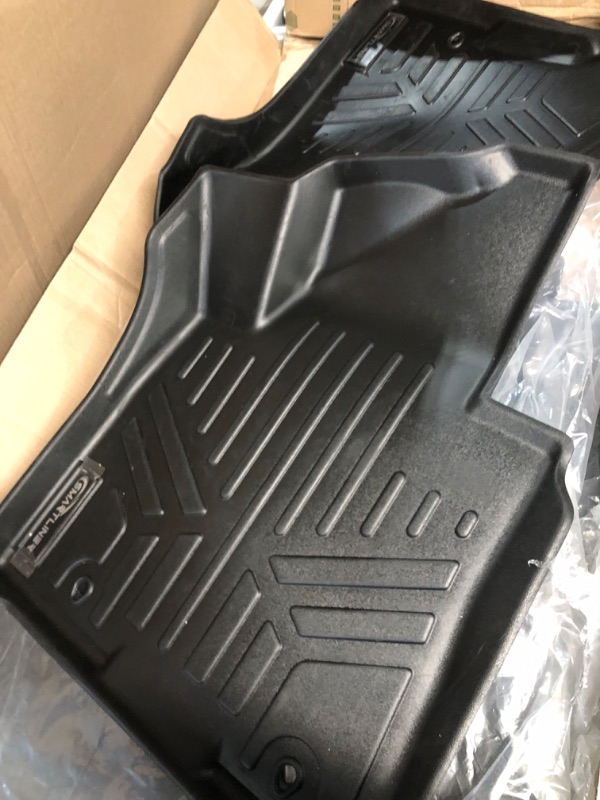 Photo 2 of SMARTLINER All Weather Custom Fit Black 2 Row Floor Mats & Cargo Liner Set Compatible with 2022-2023 Hyundai Tucson 