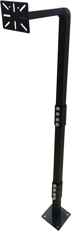 Photo 1 of ALEKO Universal Keypad Gooseneck Mounting Post44 Black