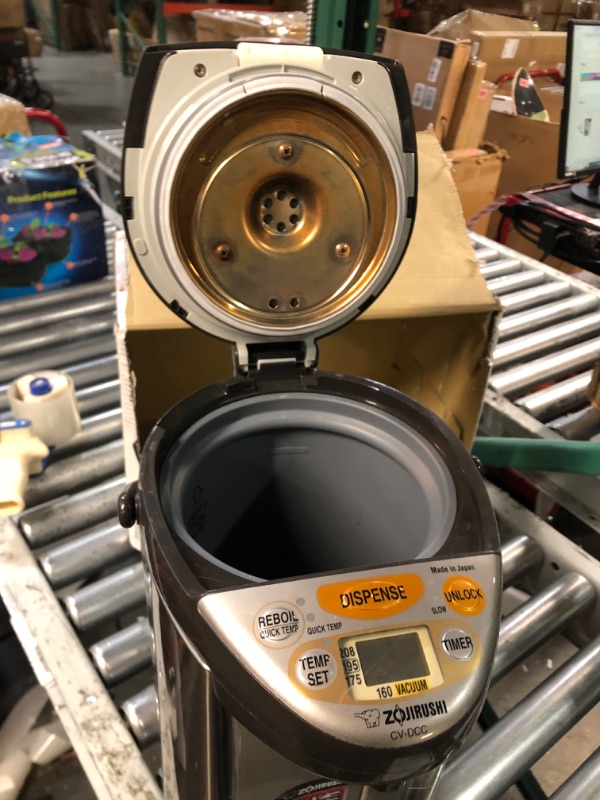 Photo 1 of **MISSING POWER CORD**
Zojirushi 586361-CV-DCC40XT America Corporation Ve Hybrid Water Boiler And Warmer,