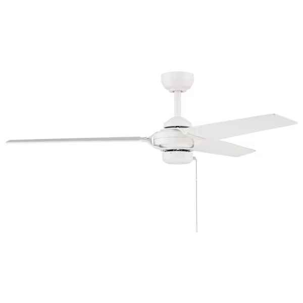 Photo 1 of **MISSING PARTS**
Harbor Breeze Brees 52-in White Indoor/Outdoor Propeller Ceiling Fan (3-Blade)
