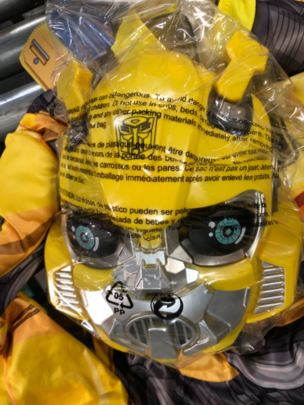 Photo 1 of Disguise Transformers Rise of the Beasts Boy's Bumblebee Costume size S 4-6