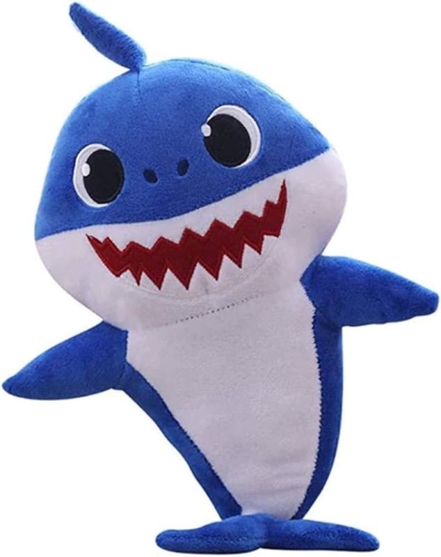 Photo 1 of  Soft Shark-Shaped Plush Toy Shark Plush Toy