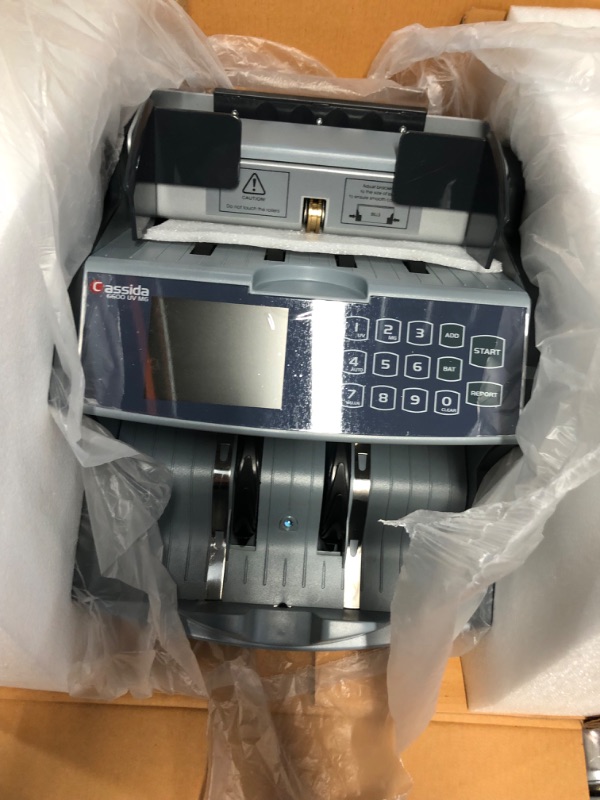 Photo 4 of Cassida 6600 UV/MG – USA Business Grade Money Counter with UV/MG/IR Counterfeit Detection 