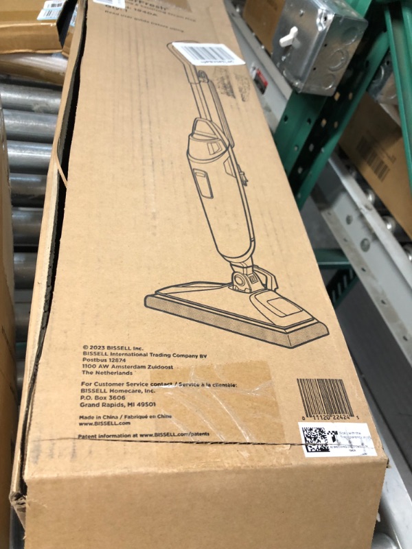 Photo 2 of **READ NOTES BELOW**Bissell Power Fresh Steam Mop with Natural Sanitization, Floor Steamer, Tile Cleaner, and Hard Wood Floor Cleaner with Flip-Down Easy Scrubber, 1940A PowerFresh