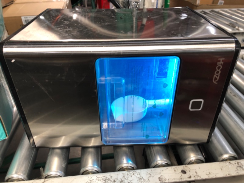 Photo 1 of **PARTS ONLY DOES NOT FUNCTION**
HiCOZY Countertop Nugget Ice Maker, Compact Sonic Ice Maker