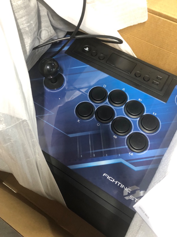 Photo 4 of HORI PlayStation 5 Fighting Stick Alpha - Tournament Grade Fightstick for PS5, PS4