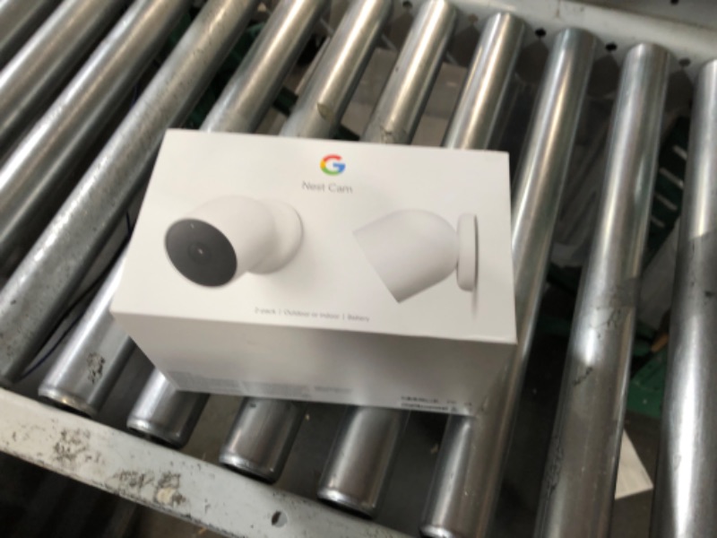 Photo 3 of Google Nest Cam Outdoor or Indoor, Battery - 2nd Generation - 2 Count 