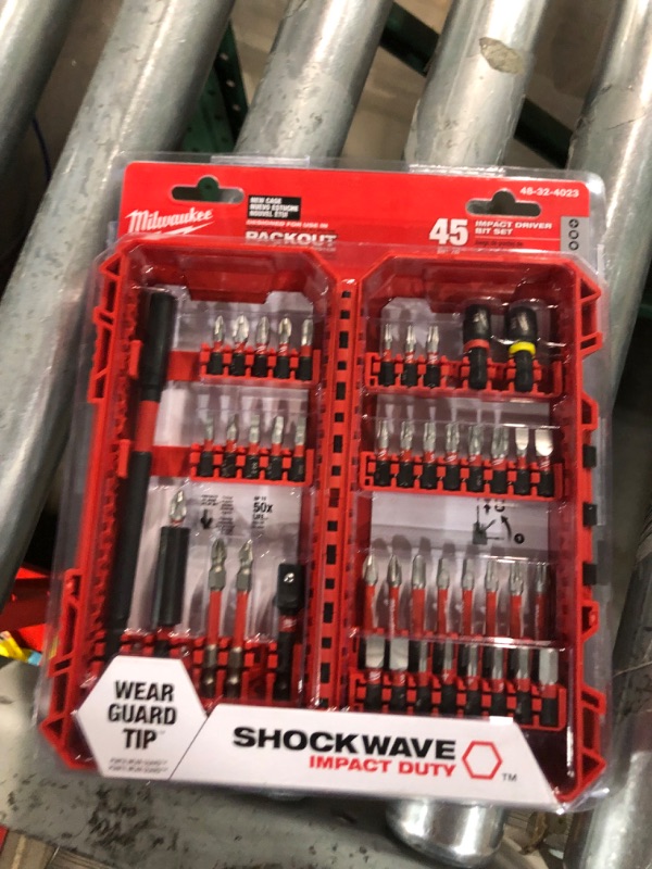 Photo 4 of  Milwaukee Tool 45Pc. Shockwave Impact Duty Driver Bit Set