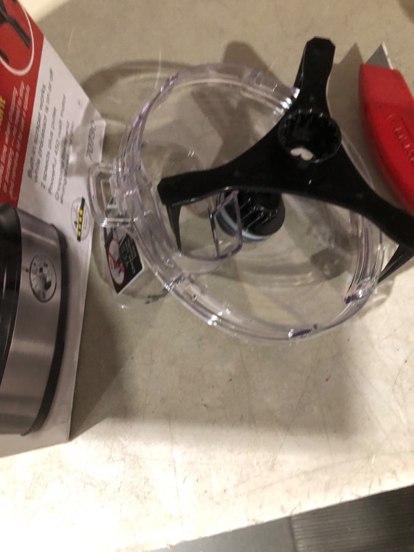 Photo 5 of ***PARTS ONLY NON REFUNDABLE****
Hamilton Beach 10-Cup Food Processor, with Bowl Scraper