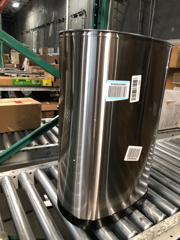 Photo 1 of * important * see clerk notes * 
NINESTARS CB-DZT-50-13/12-9 Automatic Touchless Infrared Motion Sensor Trash Can Combo Set