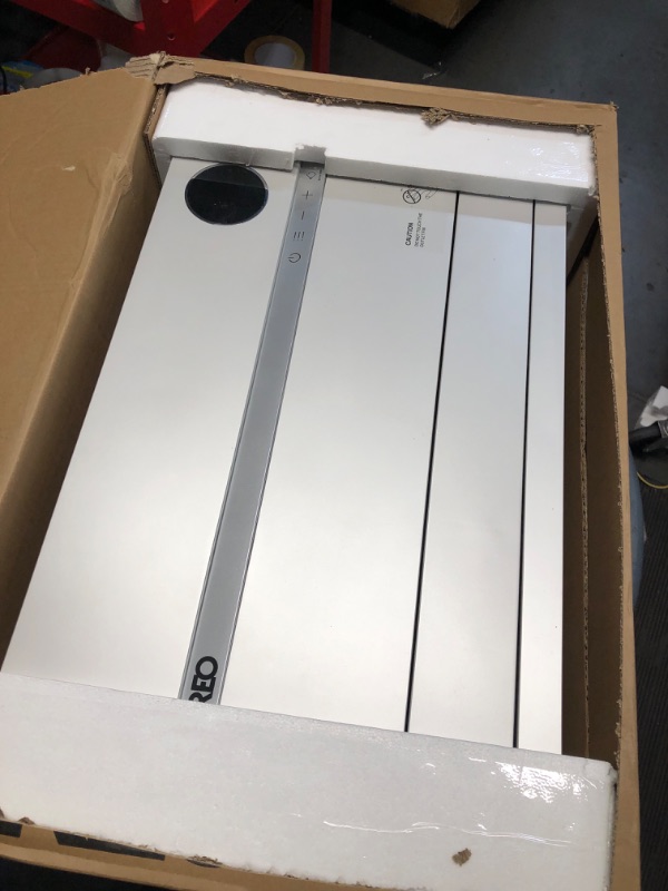 Photo 1 of Dreo Wall Heater, Smart Space Heater for Bedroom 1500W, 120°