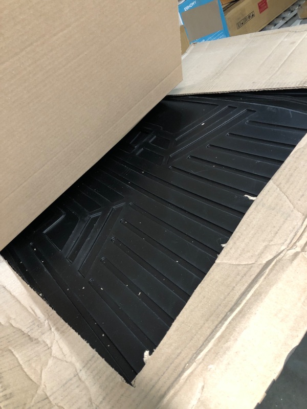 Photo 2 of MAXLINER Floor Mats 2 Row Liner Set Black  Crew Cab with 1st Row Bench Seat