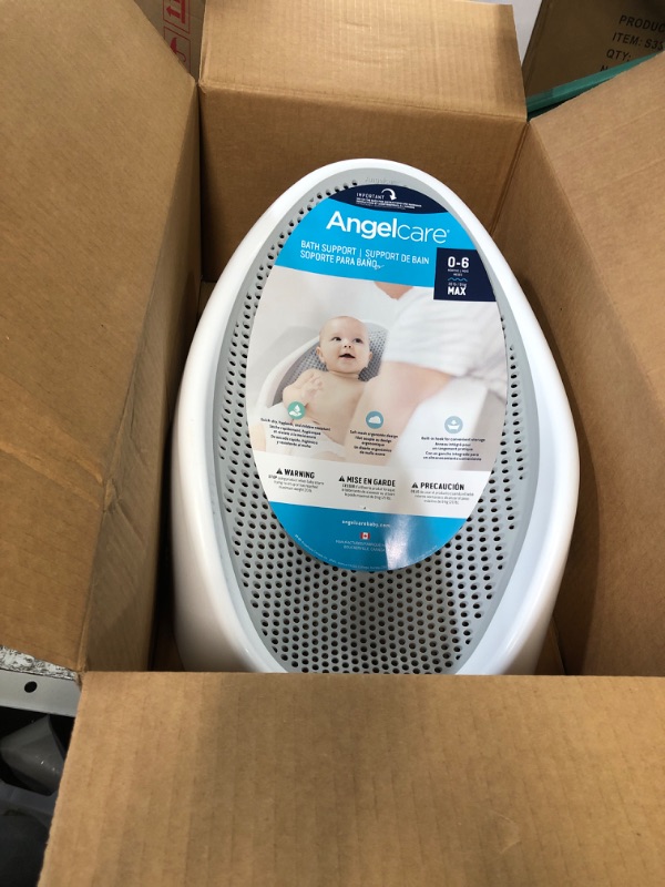 Photo 2 of Angelcare Baby Bath Support (Grey) | Ideal for Babies Less than 6 Months Old