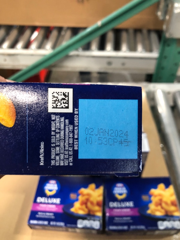 Photo 2 of * SEE NOTES *Kraft Macaroni & Cheese Deluxe Four Cheese (Pack of 9)