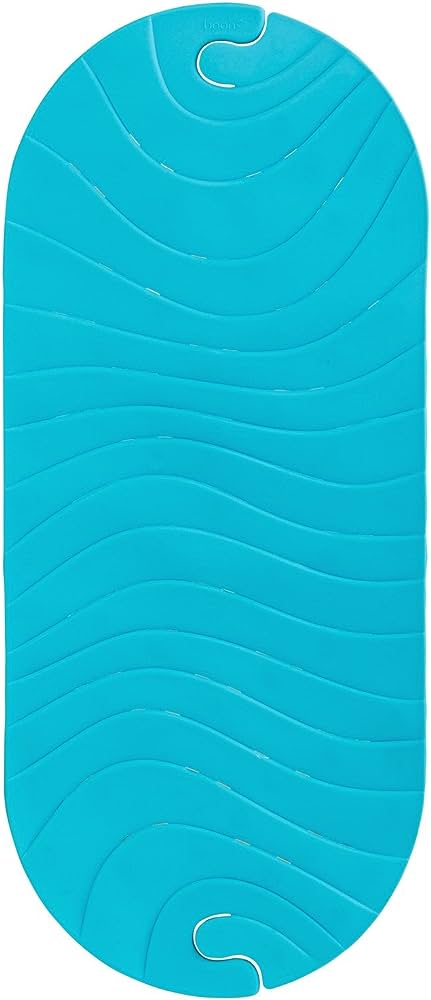 Photo 3 of (READ NOTES) Boon B11192 RIPPLE Textured Non Slip Baby Bath Tub Mat 