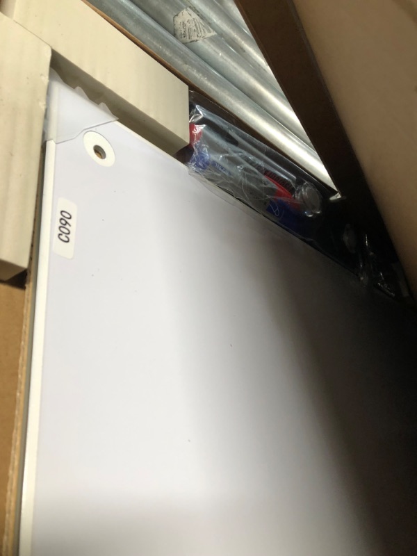 Photo 1 of Glass Whiteboard, 3'x 2' Glass Board Magnetic Dry Erase Board on Wall Frameless
