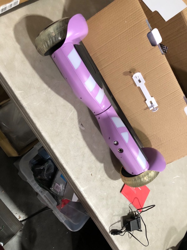 Photo 7 of ***NOT FUNCTIONAL - FOR PARTS ONLY - NONREFUNDABLE - SEE COMMENTS***
Jetson All Terrain Light Up Self Balancing Hoverboard with Anti-Slip Grip Pads, for riders up to 220lbs Purple