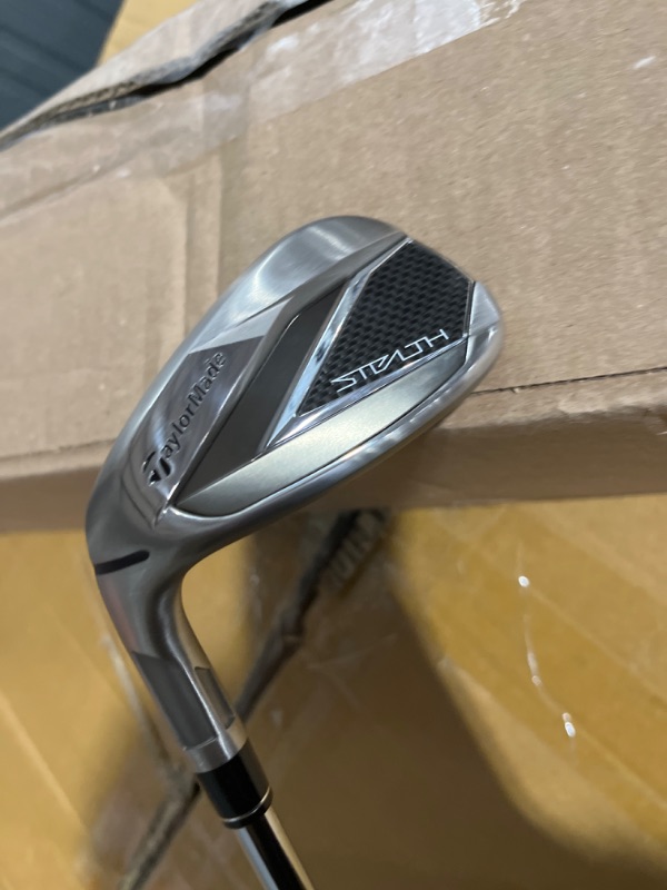 Photo 10 of (READ FULL POST) TAYLORMADE GOLF STEALTH IRON SET LEFT CARBON STEEL STIFF 4-P,A