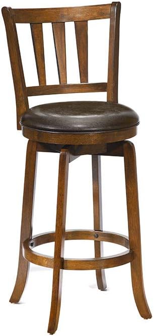 Photo 1 of *STOCK PHOTO FOR REF*
Hillsdale Presque Isle Swivel Stool, Counter Height, Cherry Counter Height Cherry (white seat)