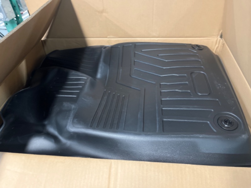 Photo 1 of Mixsuper Custom Fit Floor Mats & Cargo Liner for 2021-2023 Volkswagen ID.4 VW ID4 All Weather 2 Row Floor Liners and Trunk Mat Set Black
