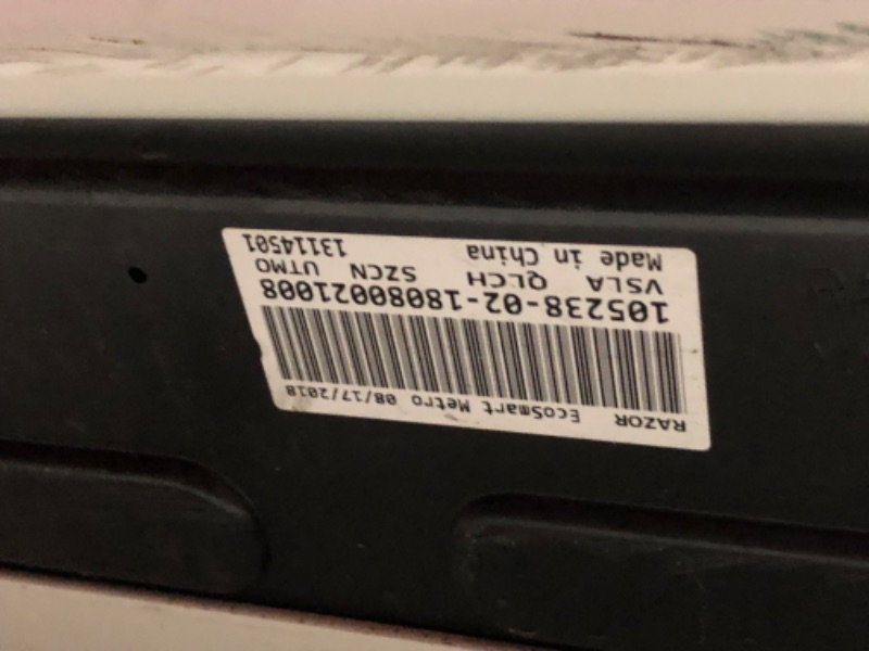 Photo 1 of ***USED - MAJOR DAMAGE - MISSING CHARGER - UNTESTED - SEE COMMENTS***
Razor EcoSmart Metro Electric Scooter 
