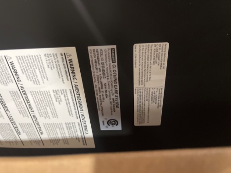 Photo 1 of Samsung 24" Mirror Finish Grand Clothing Care System AirDresser