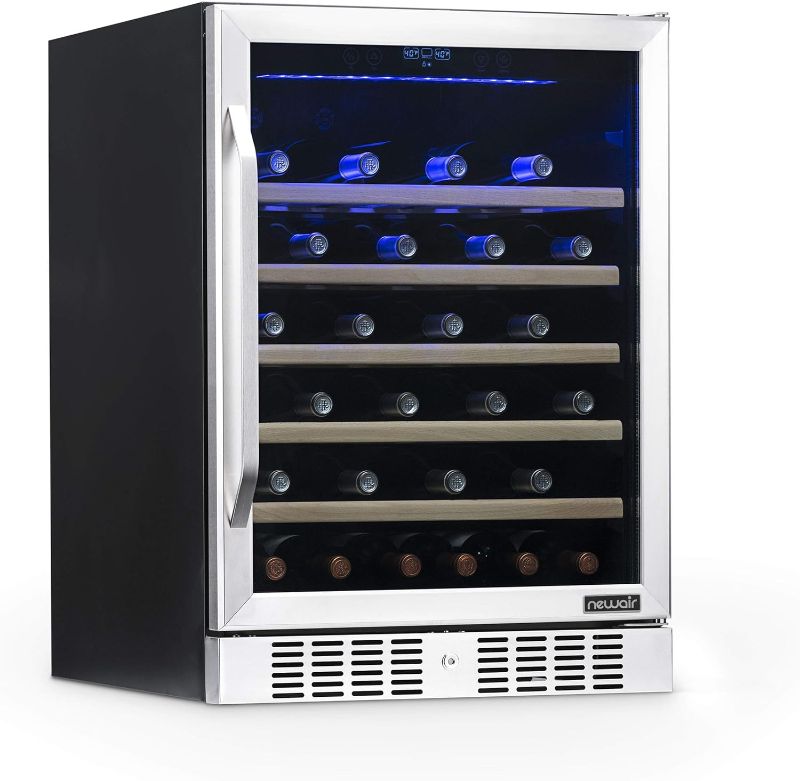 Photo 1 of NewAir 24" Built-In 52 Bottle Compressor Wine Fridge