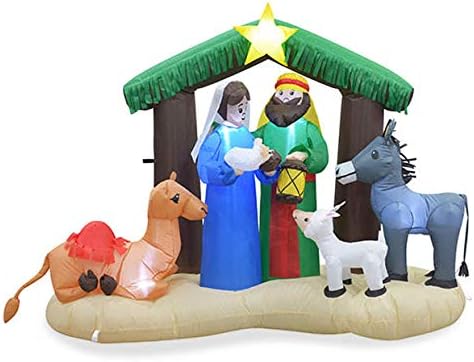 Photo 1 of POSSIBLE DMAGAED**HOLIDAY LIVING 6.5 FT  NATIVITY SCENE