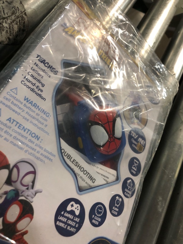 Photo 1 of VTech Spidey and His Amazing Friends Spidey Learning Watch, Red