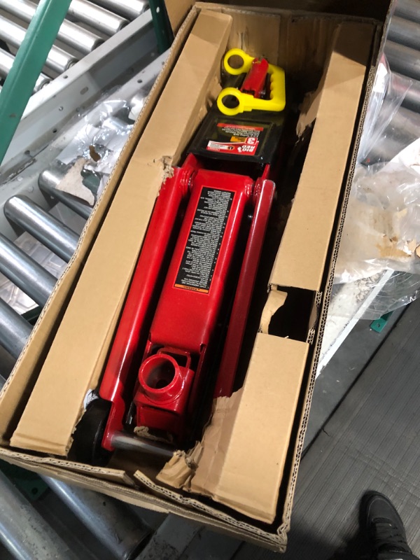 Photo 2 of Bundle of BIG RED T83006 Torin Hydraulic Trolley Service/Floor Jack with Extra Saddle, 3 Ton (6,000 lb) Capacity 