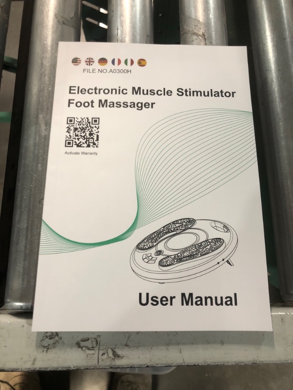 Photo 4 of **SEE NOTES**
OSITO Foot Circulation Machine, Foot Circulation Stimulator with TENS Units and EMS System, FDA Cleared, Medical Electric Pulse Foot Stimulator Machine for Neuropathy