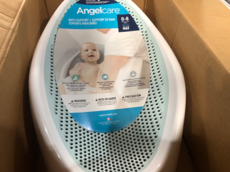 Photo 2 of Angelcare Baby Bath Support (Aqua) | Ideal for Babies Less than 6 Months Old