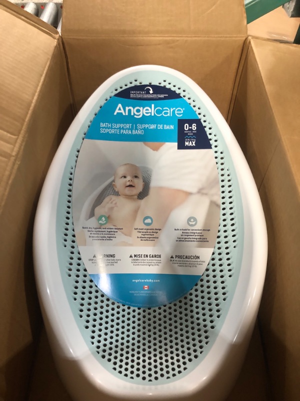 Photo 3 of Angelcare Baby Bath Support (Aqua) | Ideal for Babies Less than 6 Months Old