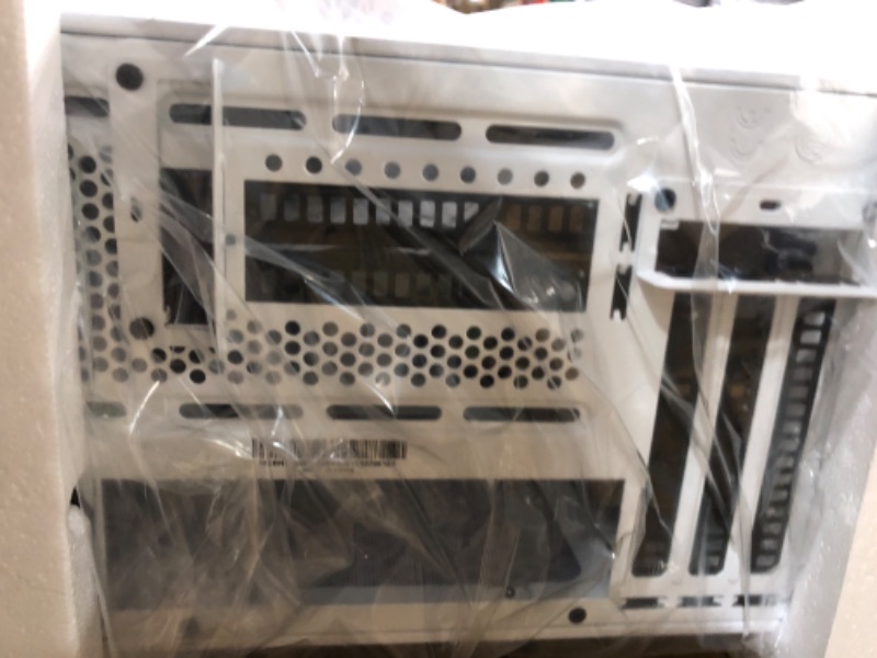 Photo 2 of Cooler Master NR200P White SFF Small Form Factor Mini-ITX Case, Tempered Glass or Vented Panel, Vertical Mounting GPU, PCI Riser Cable, Triple-Slot GPU, Tool-Free (MCB-NR200P-WGNN-S00) White NR200P