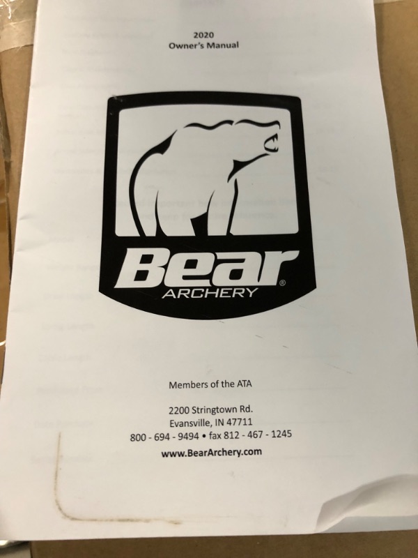 Photo 5 of ***SEE NOTES***Bear Archery Royale Ready to Hunt Compound Bow Package for Adults and Youth, 12”- 27” Draw Length, 5-50 Lbs Draw Weight, Up to 290 FPS, Limbs Made in USA, Limited Life-Time Warranty Left Hand Shadow