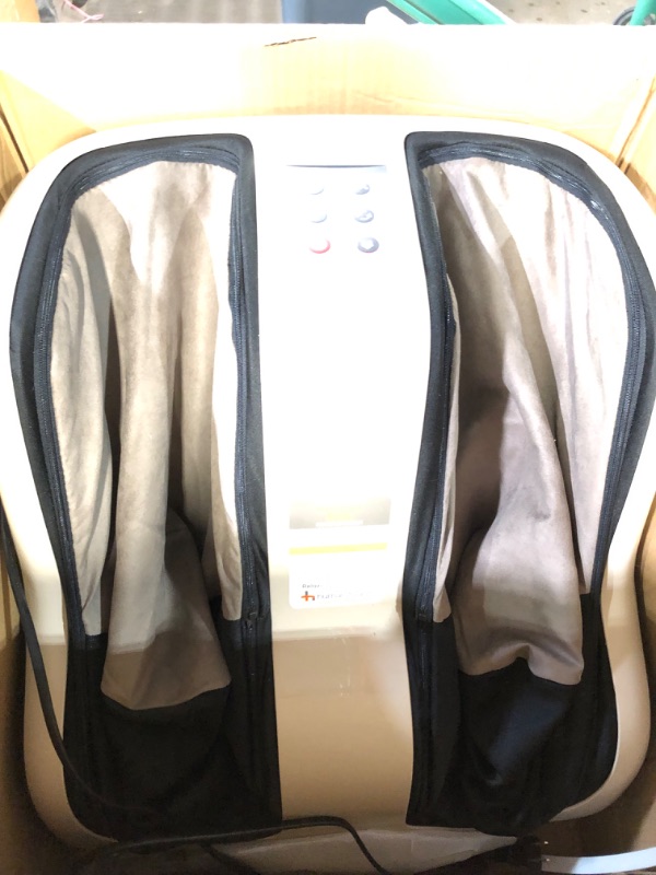 Photo 3 of ***NOT FUNCTIONAL - FOR PARTS ONLY - NONREFUNDABLE - SEE COMMENTS***
Human Touch Reflex SOL Foot & Calf Massager w/ Heat - Plantar Fasciitis Relief + Circulation + Shiatsu Deep Kneading + Vibrating for Stress + Compression - Adjustable for Women and Men u