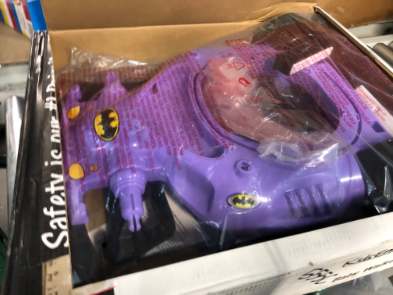 Photo 3 of **USED/HAIR ON PARTS**
KidsEmbrace Batgirl Baby Activity Walker, DC Comics Car, Music and Lights, Purple