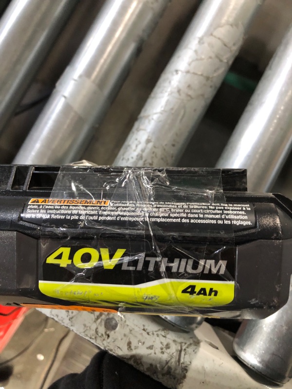 Photo 5 of 40-Volt Lithium-Ion 4.0 Ah Battery
