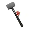 Photo 1 of 24 oz. Gray Rubber Mallet with 14 in. Fiberglass Handle
