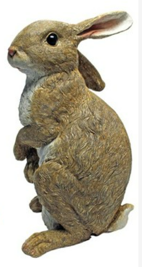 Photo 1 of **READ NOTES, PARTIAL SET**
Design Toscano Hopper, the Bunny, Standing Garden Rabbit Statue: Set of Two