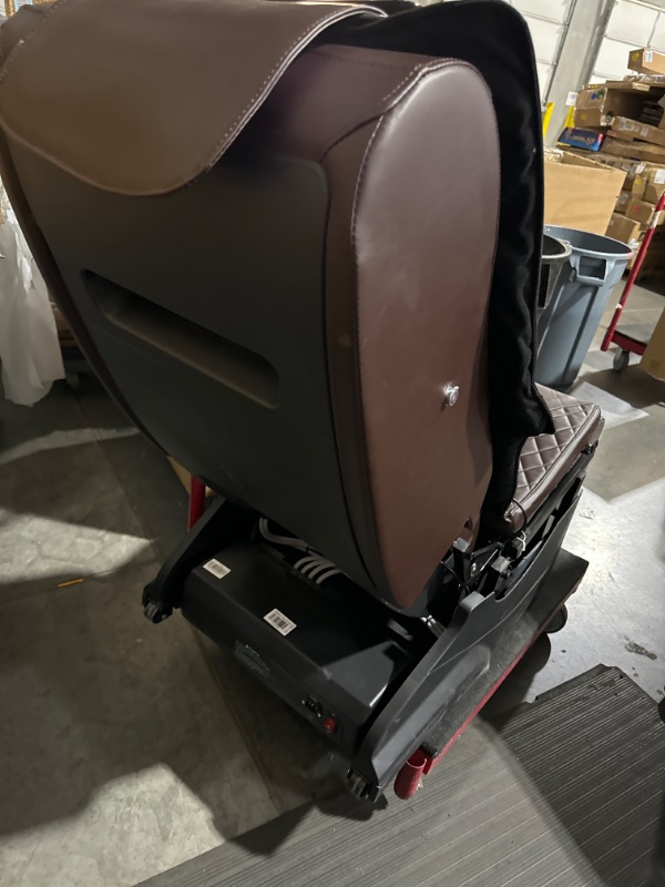 Photo 6 of **NON-REFUNDABLE*FOR PARTS ONLY*SEE NOTES*NON-FUNCITONAL
Real Relax 2024 Massage Chair of Dual-core S Track, Full Body Massage of Zero Gravity with APP Control, Brown