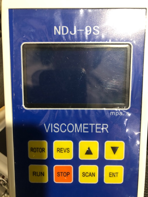 Photo 2 of * used * see images * 
Digital Rotary Viscometer with Temp. Probe, Lab Viscometer with Data Output, 10-6, 000,000 mPa.s Viscosity Meter Tester 