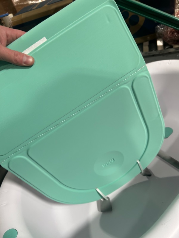 Photo 3 of 4-in-1 Grow-with-Me Bath Tub by Frida Baby Transforms Infant Bathtub to Toddler Bath Seat with Backrest for Assisted Sitting in Tub