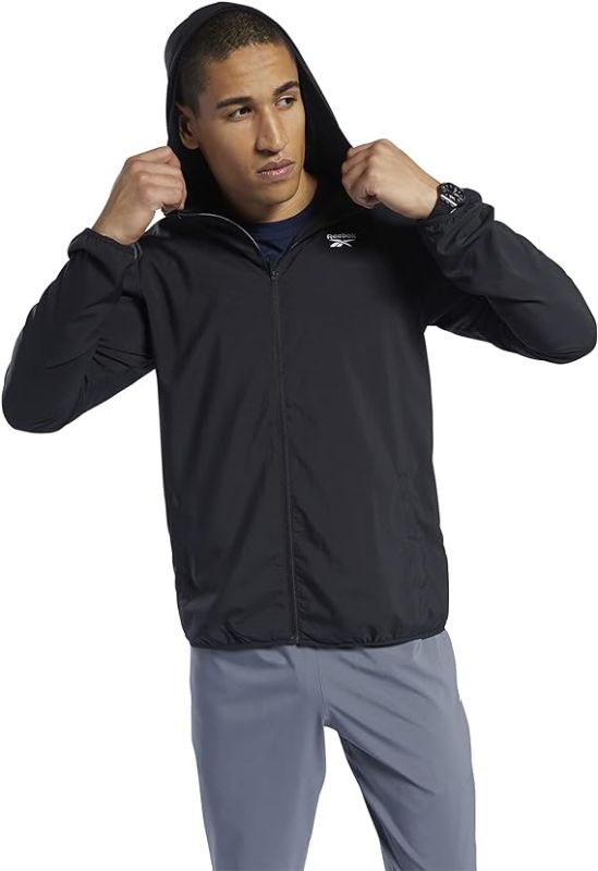 Photo 1 of Reebok XXL Training Essentials Woven Jacket *STOCK PHOTO REF. ONLY
