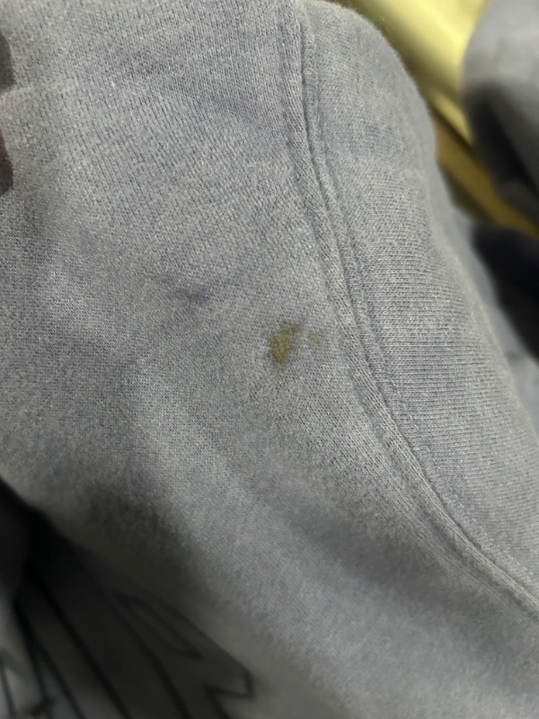 Photo 3 of Gap Factory Men's 1969 Logo Pullover Hoodie *STOCK PHOTO REF. ONLY *small stain shown in photo
