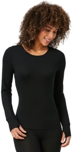 Photo 1 of FREE COUNTRY Women's Microtech Heat Base Layer Long Sleeve Top - Large
